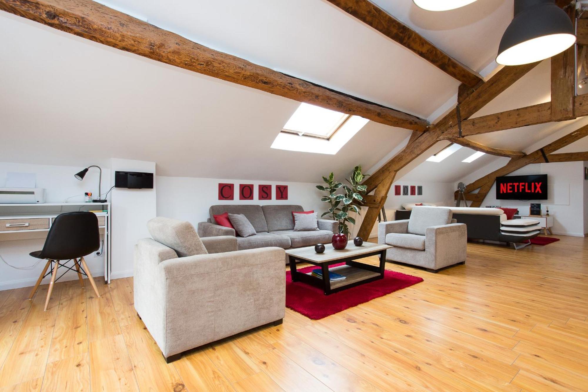 Lb Vacation Rentals I Big Loft 107M2, 10Min Walk To Palais Des Festivals คานส์ ภายนอก รูปภาพ